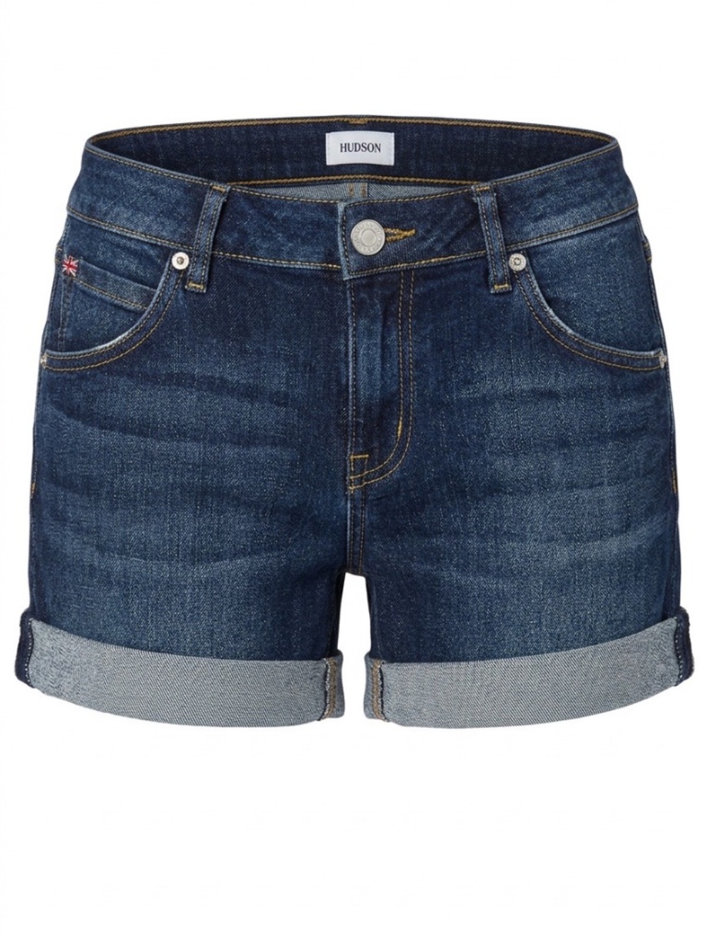 Hudson Hampton Cuffed Denim Shorts - size 27